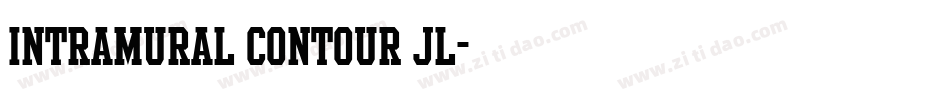 Intramural Contour JL字体转换